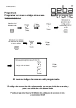 Preview for 79 page of Geba Tronic Cody Universal 1/1 Manual