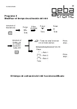 Preview for 81 page of Geba Tronic Cody Universal 1/1 Manual