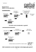 Preview for 71 page of Geba Tronic Cody Universal 2 Manual