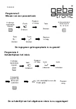 Предварительный просмотр 53 страницы Geba Tronic Cody Universal Mini Manual