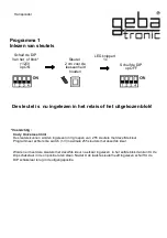 Предварительный просмотр 58 страницы Geba Tronic Cody Universal Mini Manual