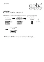 Предварительный просмотр 75 страницы Geba Tronic Cody Universal Mini Manual