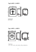 Предварительный просмотр 2 страницы Geba GDT 1 Wiring Diagramm Attachment Point Dimensions Installation Instructions