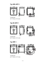 Предварительный просмотр 3 страницы Geba GDT 1 Wiring Diagramm Attachment Point Dimensions Installation Instructions