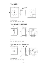 Предварительный просмотр 4 страницы Geba GDT 1 Wiring Diagramm Attachment Point Dimensions Installation Instructions