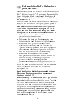 Preview for 15 page of Geba GDT 1 Wiring Diagramm Attachment Point Dimensions Installation Instructions