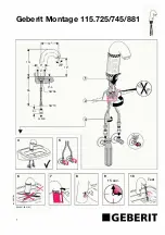 Geberit 115.725 Quick Start Manual preview