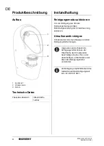 Preview for 4 page of Geberit 116-070-00-1 Operation Manual