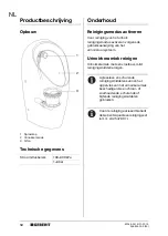 Предварительный просмотр 12 страницы Geberit 116-070-00-1 Operation Manual