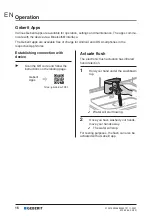 Предварительный просмотр 16 страницы Geberit 185 Operation Manual