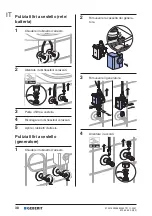 Предварительный просмотр 38 страницы Geberit 185 Operation Manual