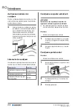 Предварительный просмотр 218 страницы Geberit 185 Operation Manual