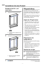 Предварительный просмотр 6 страницы Geberit 500644002 User Manual