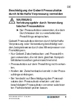 Preview for 9 page of Geberit 691.186.00.1 User Manual