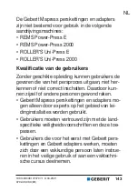 Preview for 143 page of Geberit 691.186.00.1 User Manual