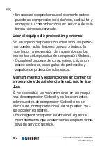 Preview for 182 page of Geberit 691.186.00.1 User Manual