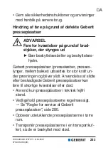 Preview for 253 page of Geberit 691.186.00.1 User Manual