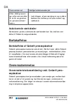 Preview for 282 page of Geberit 691.186.00.1 User Manual