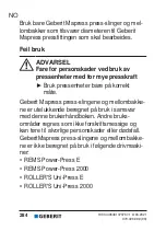 Preview for 284 page of Geberit 691.186.00.1 User Manual