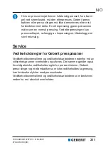 Preview for 311 page of Geberit 691.186.00.1 User Manual