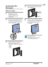 Предварительный просмотр 9 страницы Geberit 968.101.00.0(00) User Manual