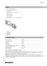 Preview for 5 page of Geberit ACO 102 Operation Manual