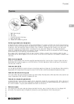 Preview for 41 page of Geberit ACO 102 Operation Manual