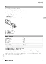 Preview for 47 page of Geberit ACO 102 Operation Manual