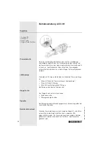 Preview for 6 page of Geberit ACO 201 Operating Instructions Manual