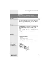 Preview for 35 page of Geberit ACO 201 Operating Instructions Manual