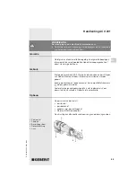 Preview for 45 page of Geberit ACO 201 Operating Instructions Manual