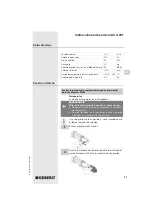 Preview for 57 page of Geberit ACO 201 Operating Instructions Manual