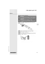 Preview for 81 page of Geberit ACO 201 Operating Instructions Manual