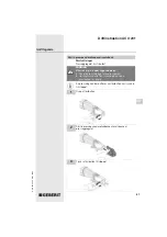 Preview for 97 page of Geberit ACO 201 Operating Instructions Manual