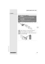 Preview for 101 page of Geberit ACO 201 Operating Instructions Manual