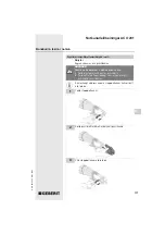 Preview for 117 page of Geberit ACO 201 Operating Instructions Manual