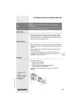 Preview for 125 page of Geberit ACO 201 Operating Instructions Manual