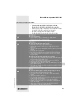 Preview for 163 page of Geberit ACO 201 Operating Instructions Manual