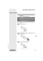 Preview for 167 page of Geberit ACO 201 Operating Instructions Manual