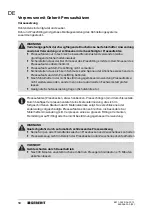 Preview for 10 page of Geberit ACO 202 Operation Manual