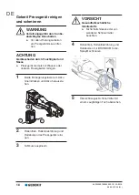 Preview for 18 page of Geberit ACO 203 Operation Manual