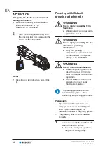 Preview for 30 page of Geberit ACO 203 Operation Manual