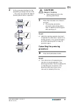 Preview for 31 page of Geberit ACO 203 Operation Manual