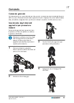 Preview for 61 page of Geberit ACO 203 Operation Manual