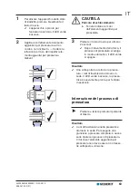 Preview for 63 page of Geberit ACO 203 Operation Manual