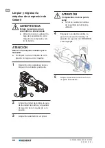 Preview for 98 page of Geberit ACO 203 Operation Manual