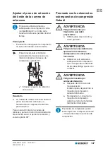 Preview for 107 page of Geberit ACO 203XL Operation Manual