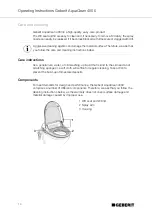 Preview for 10 page of Geberit AquaClean 4000 Operating Instructions Manual