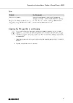 Preview for 13 page of Geberit AquaClean 4000 Operating Instructions Manual