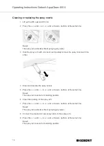 Preview for 16 page of Geberit AquaClean 4000 Operating Instructions Manual